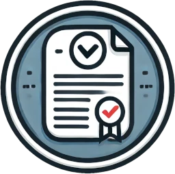 Cumplimiento de certificaciones de calidad icon