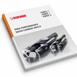Catalogo DORMER Brocas de carburo sólido